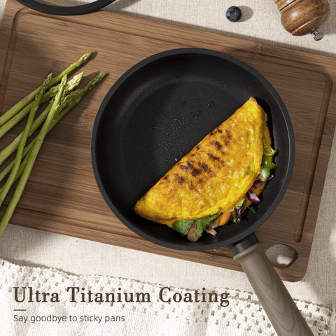 Astercook compatibles con inducción para un calentamiento uniforme.