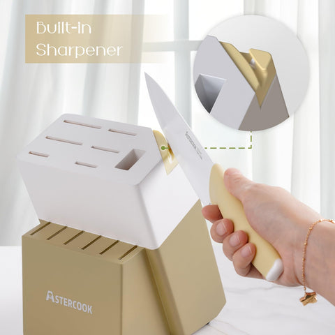 Astercook, pelador de 3,5 pulgadas para pelar y cortar con precisión