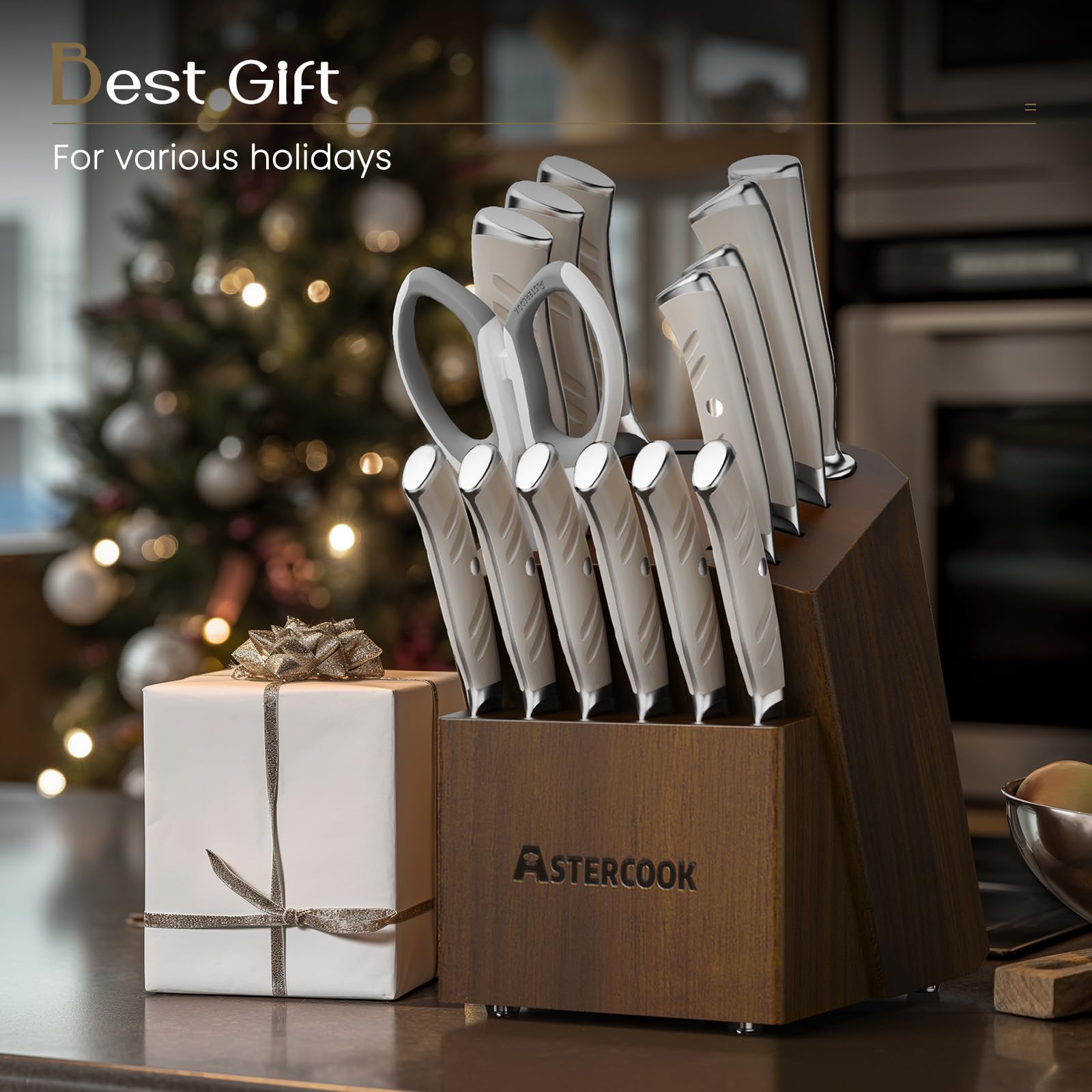 Cuchillo pelar Astercook de 3,5 pulgadas para pelar frutas y verduras.