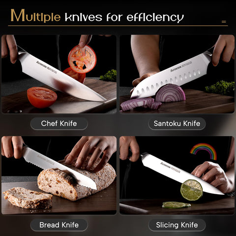 Cuchillo pelador Astercook 3.5 pulgadas para pelar y desvenar.