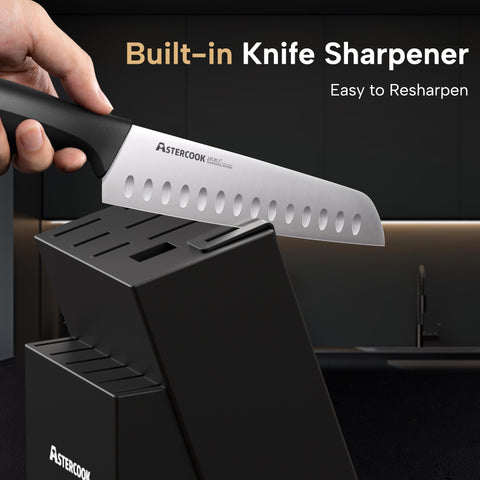 Astercook cuchillo utilidad 5 pulgadas, agarre ergonómico para tareas pequeñas.