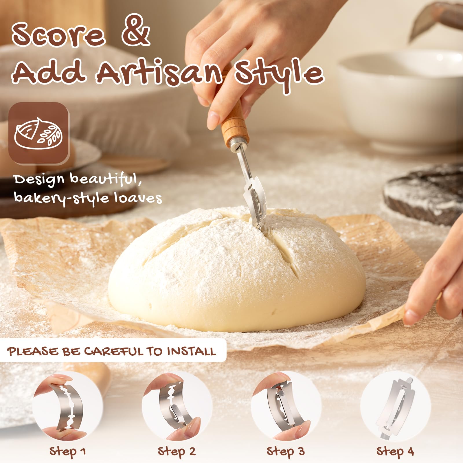 Astercook frasco iniciador para conservar y alimentar tu masa madre.