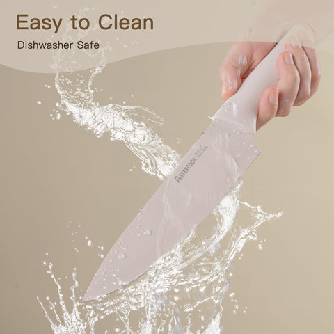 Astercook protecciones de hoja, guardas para cada cuchillo y almacenamiento seguro