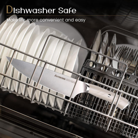 Tijeras de cocina Astercook y afilador para un kit completo.