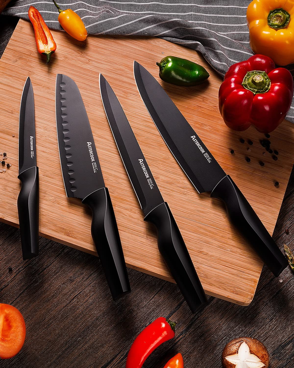 Astercook tijeras cocina, recortes rápidos y manejo cómodo.