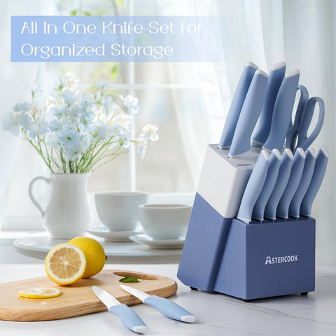 Astercook: tijeras de cocina ergonómicas para tareas rápidas y seguras.