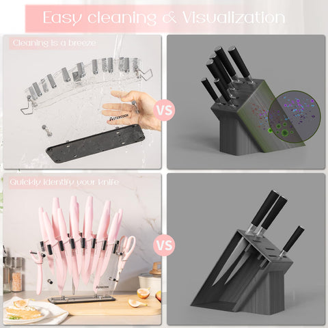 Diseño moderno de Astercook, ideal como regalo para cocinas rosas.
