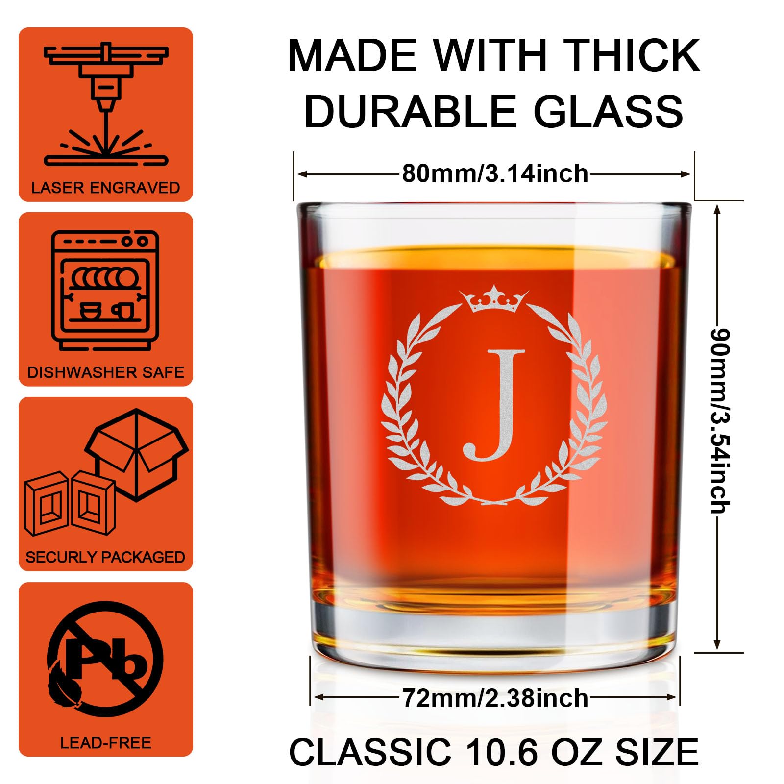 Vaso Astonlink con grabado permanente, ideal para uso diario.