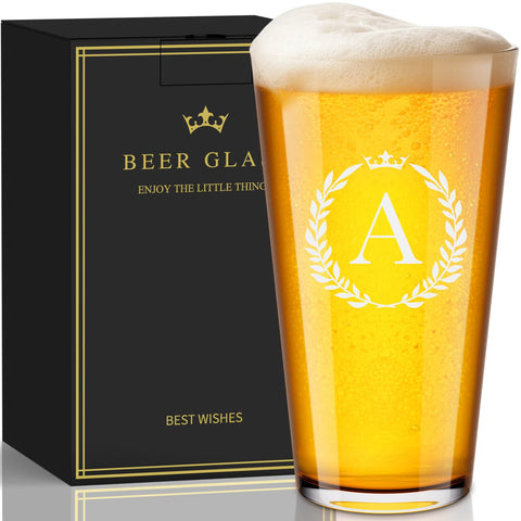 Vaso Astonlink 16 onzas con monograma, regalo personalizado para él.