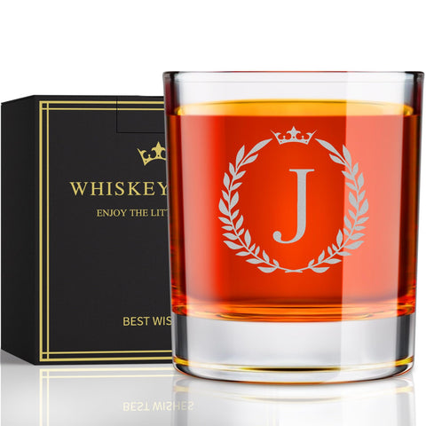Vaso whisky Astonlink 10.6 oz grabado AZ, regalo personalizado para él.