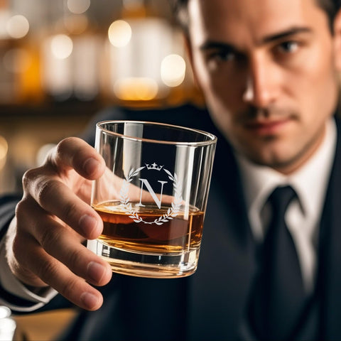 Astonlink vaso whisky grueso, sensación sólida en la mano
