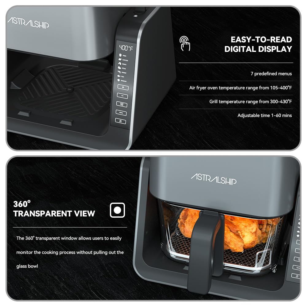 Astralship 7 preajustes para fritos, pollo, bistec y mariscos