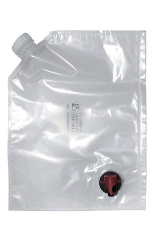 Astrapouch bolsa de vino 3L con llenado superior, fácil de rellenar y conservar.