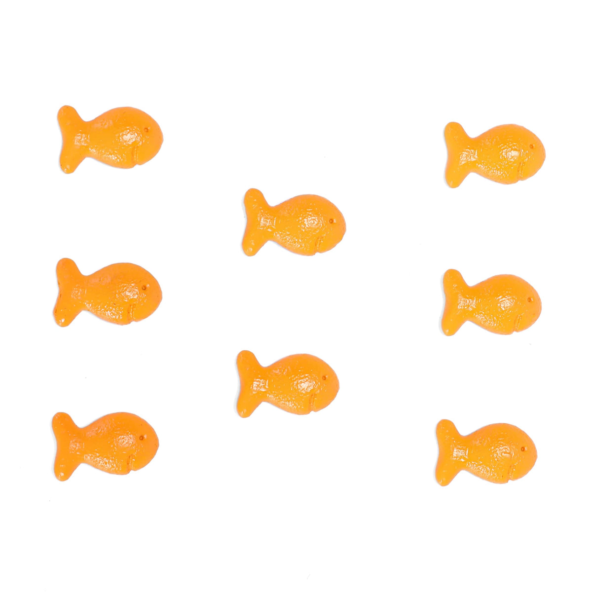 Imán de resina ASVP con diseño de goldfish, ideal para fijar notas en la nevera.