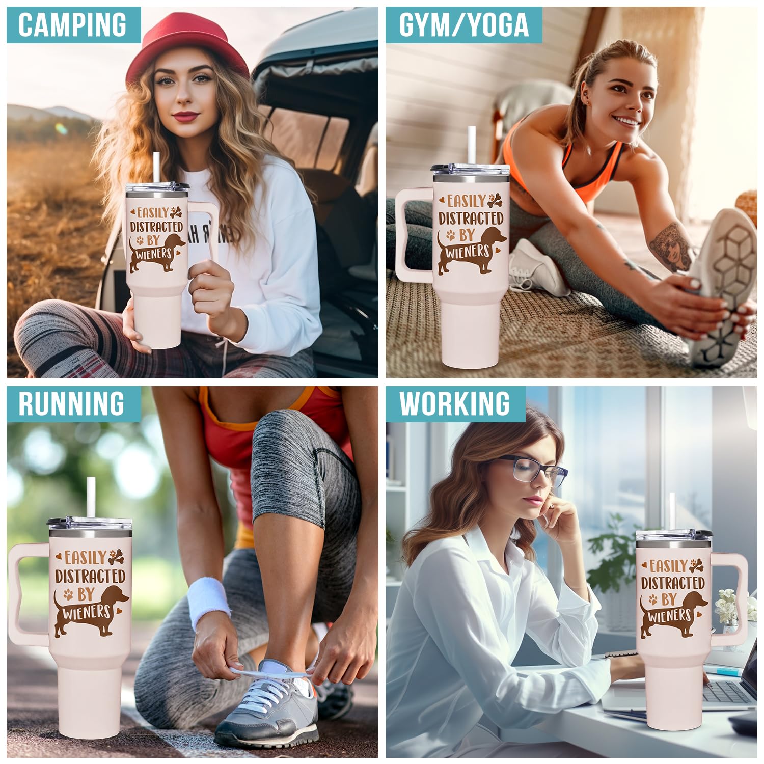 AT2Z GLOBAL vaso termico 40 onzas, gran capacidad para excursiones