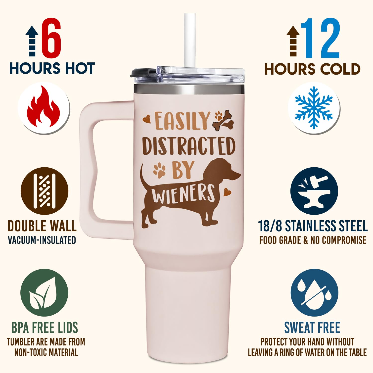 AT2Z GLOBAL vaso termico acero inoxidable, mantiene tu bebida estable