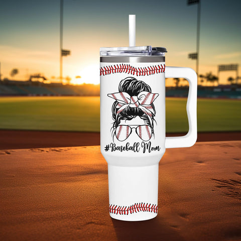 AT2Z GLOBAL diseño-ergonomico-asa-baseball-mama-40oz, cómodo de sostener