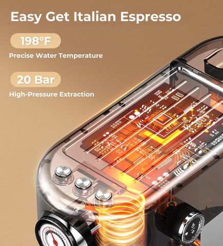 atatix máquina-espresso-espuma-leche-densa: espumado seco para latte art.