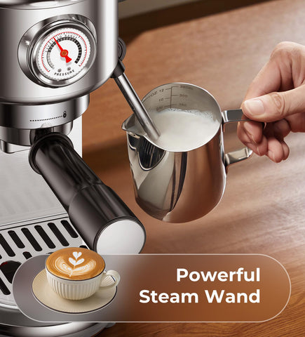 atatix máquina-espresso-extraccion-automatico-manual: opciones automáticas y manuales para distintos gustos.