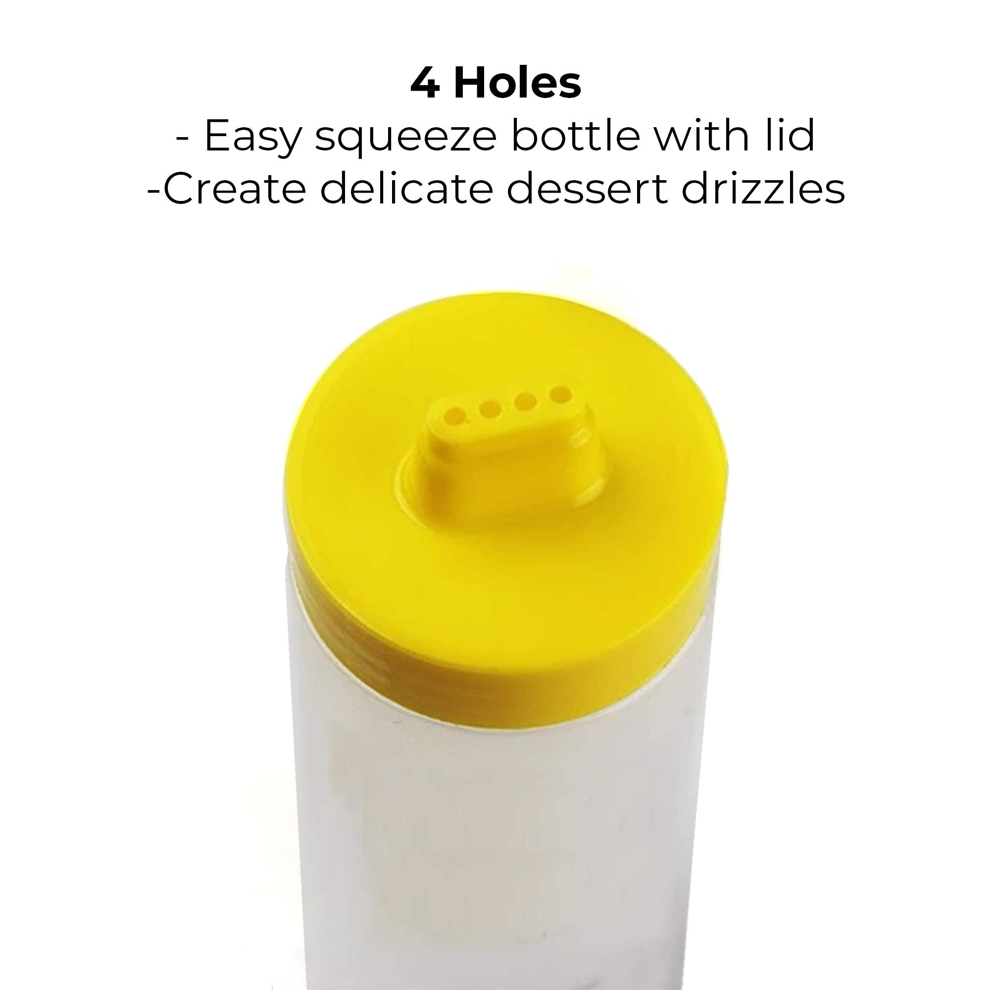 ATEASE dispensador glaseado, chocolate y coberturas, cobertura uniforme en postres.