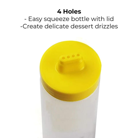 ATEASE dispensador glaseado, chocolate y coberturas, cobertura uniforme en postres.