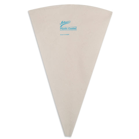 Ateco bolsa de decoración 21 pulgadas, frontal blanca, fácil agarre para glasear.