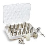 Ateco estuche organizador plástico para conservar las puntas ordenadas.