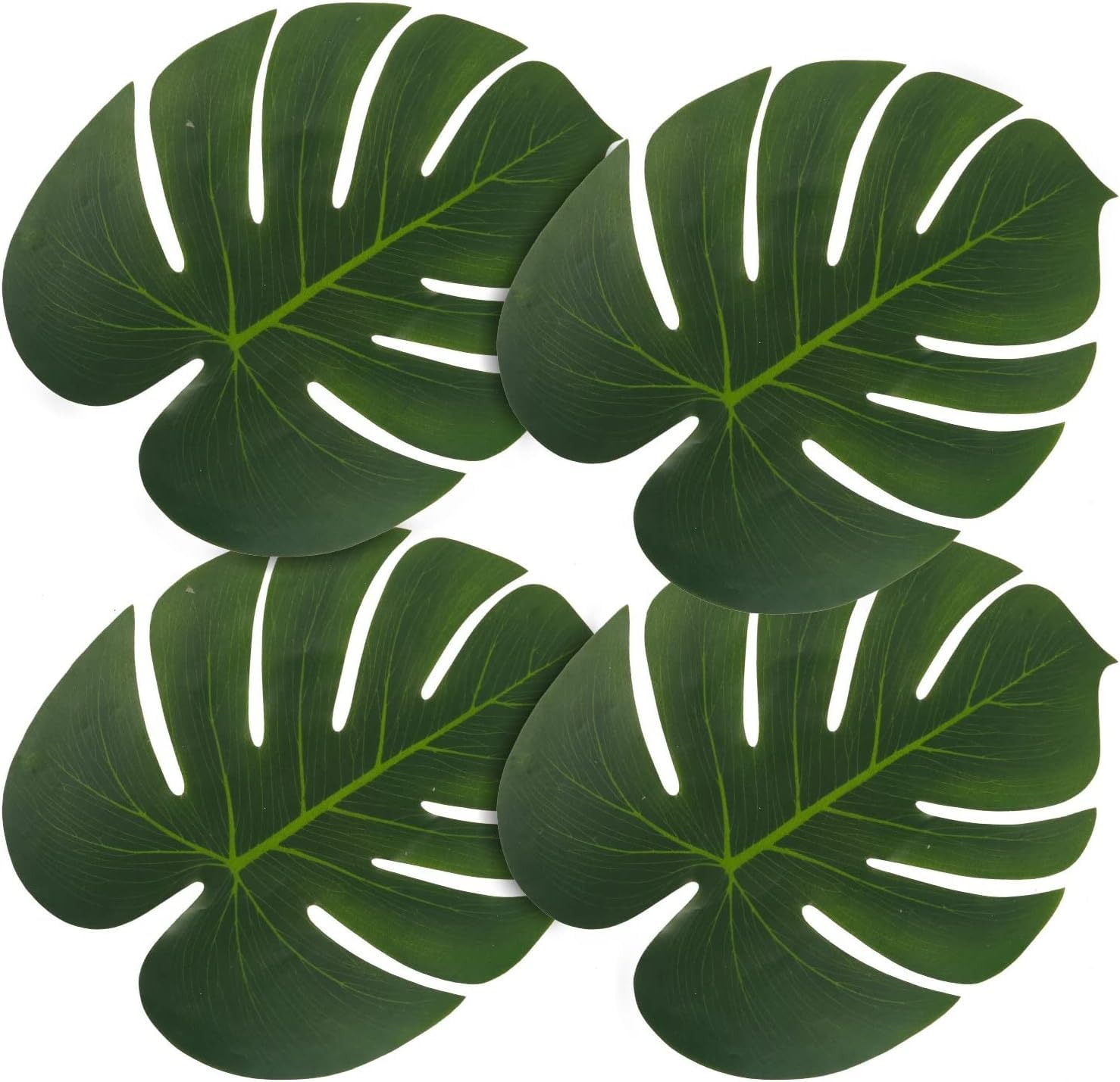 ATFL manteles-individuales palma-artificial grandes para mesa tropical.