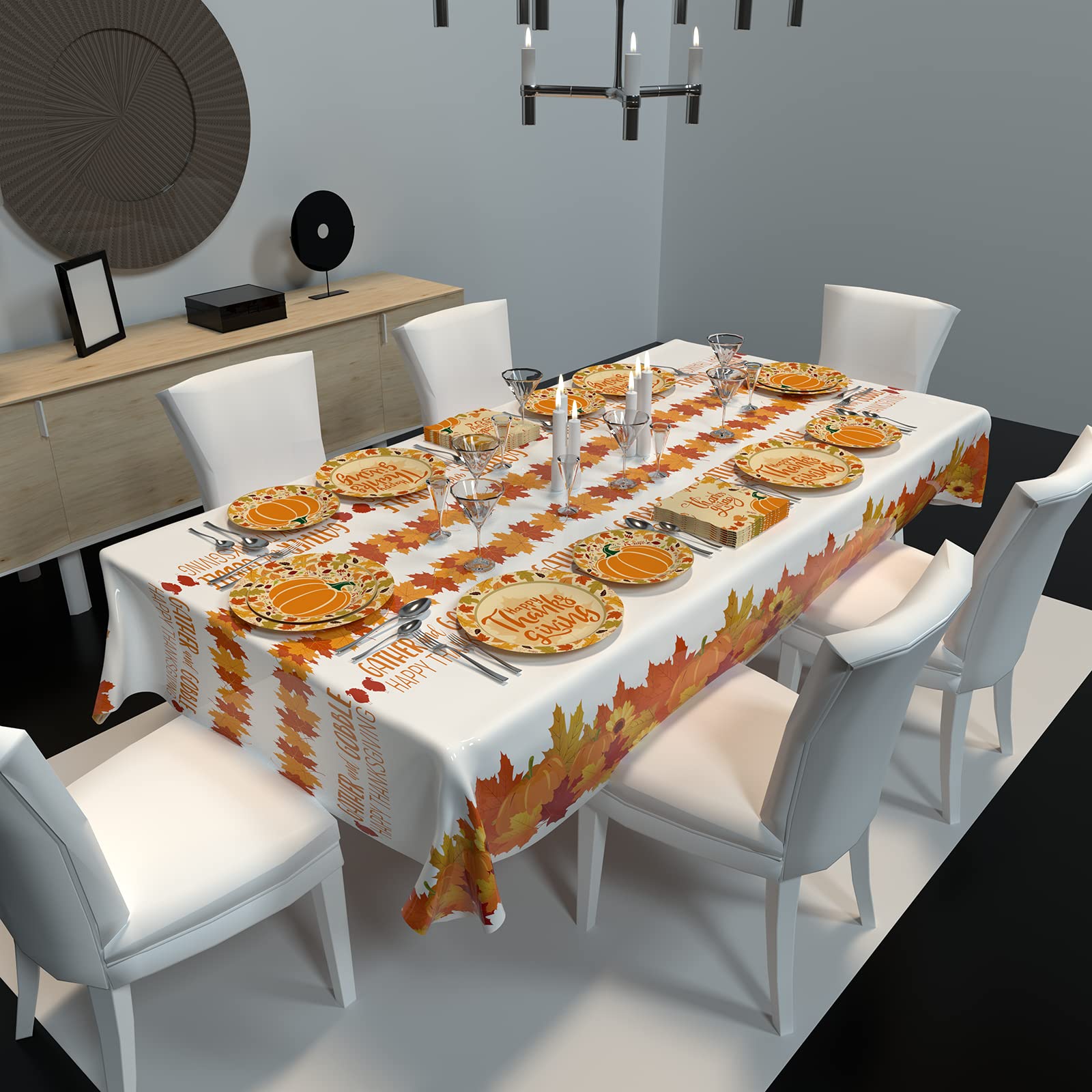 ATFUNSHOP mantel decorativo de otoño para transformar la mesa