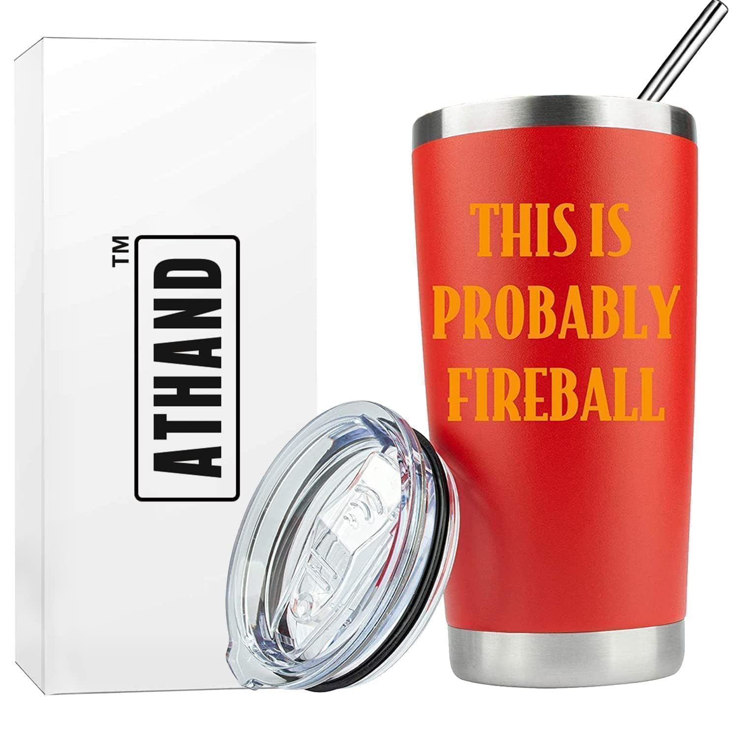 Tapa ATHAND Fireball con cierre seguro, ideal para viajes y transporte.