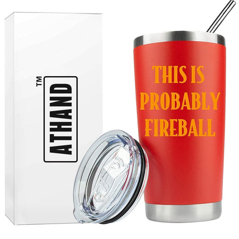 Tapa ATHAND Fireball con cierre seguro, ideal para viajes y transporte.