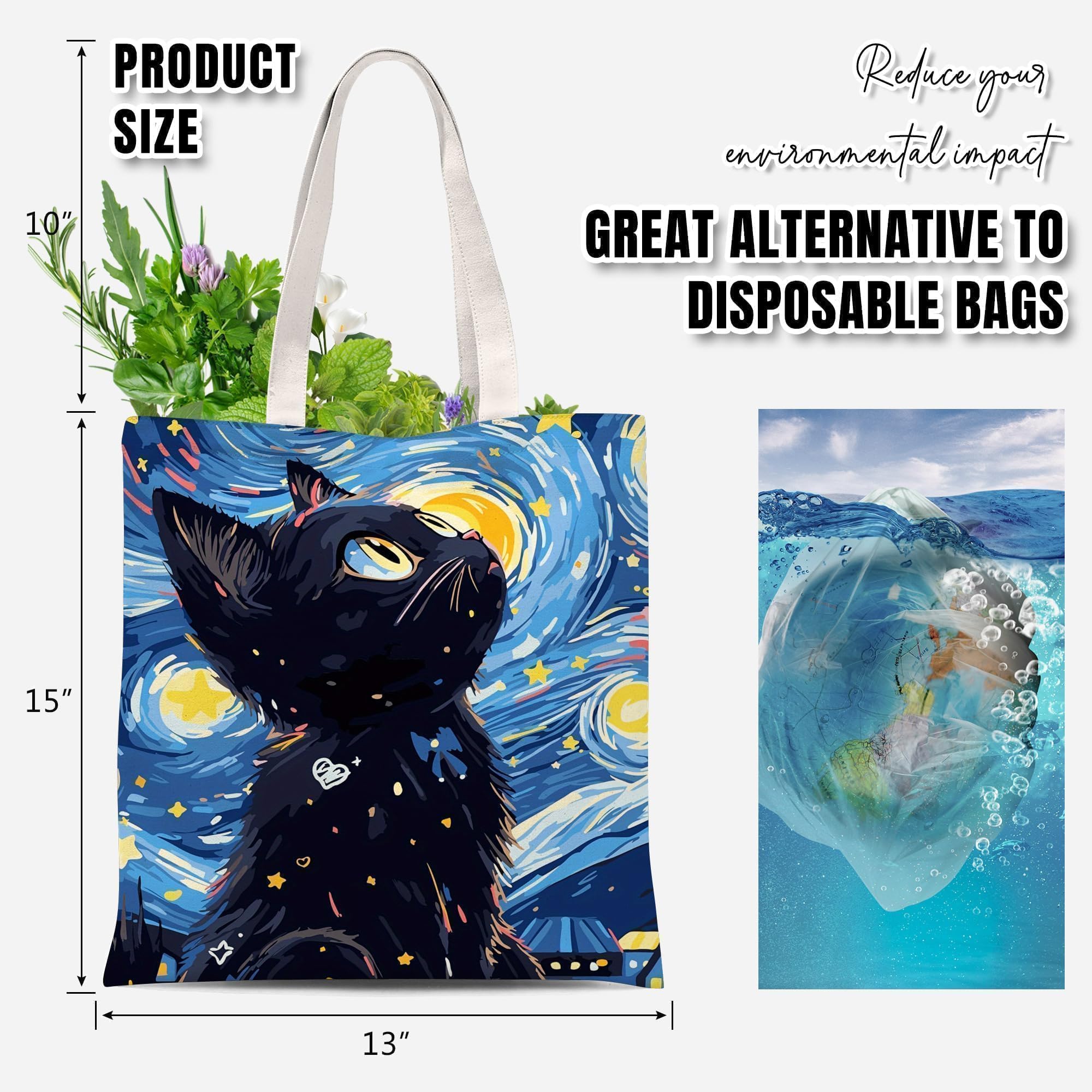 ATHAND Starry Night: bolsillo interior con cremallera para objetos pequeños