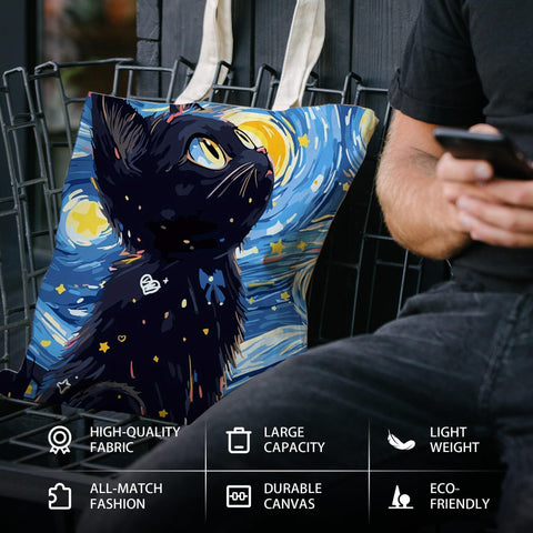 ATHAND Starry Night: tamaño 13x15 pulgadas con amplio espacio