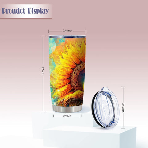 ATHAND tumbler uso casero y oficina, cabe en portavasos para días de rutina.