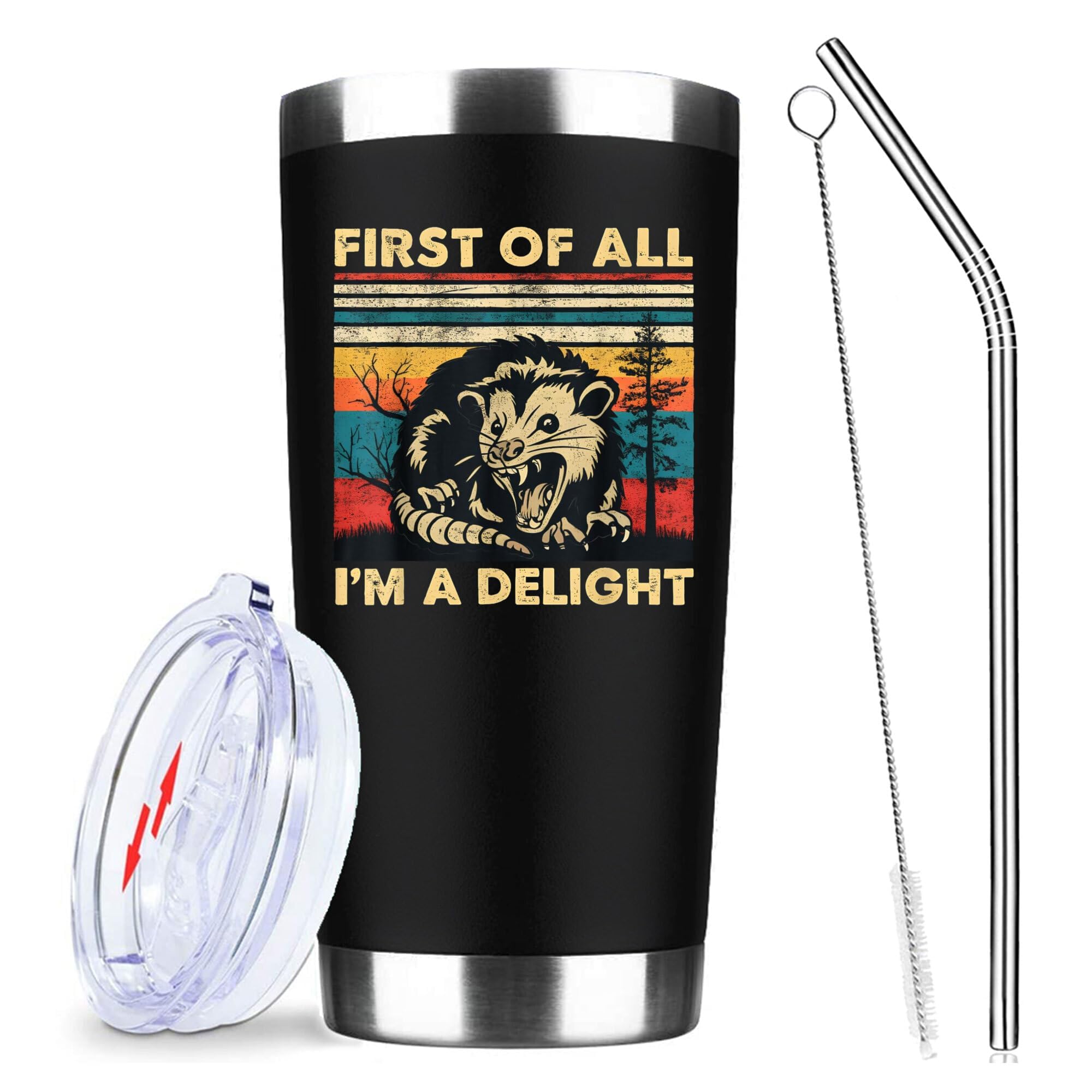 ATHAND vaso termico 20oz con tapa mantiene bebidas frias por mas tiempo.