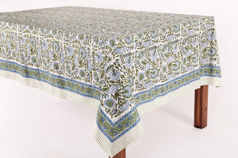 Textura de algodón 100% de ATOSII Clover Blue, suave y duradera