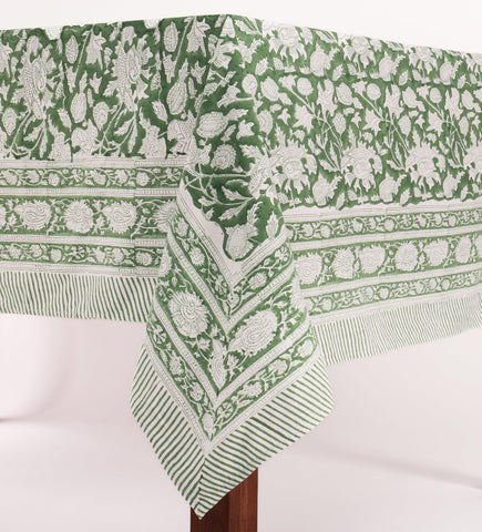 ATOSII Meraki Green mantel, escena de comedor contemporaneo