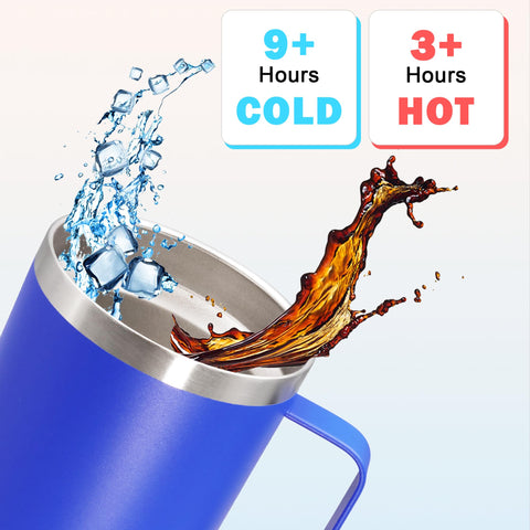 ATQTQ vaso térmico boca amplia para limpieza fácil.