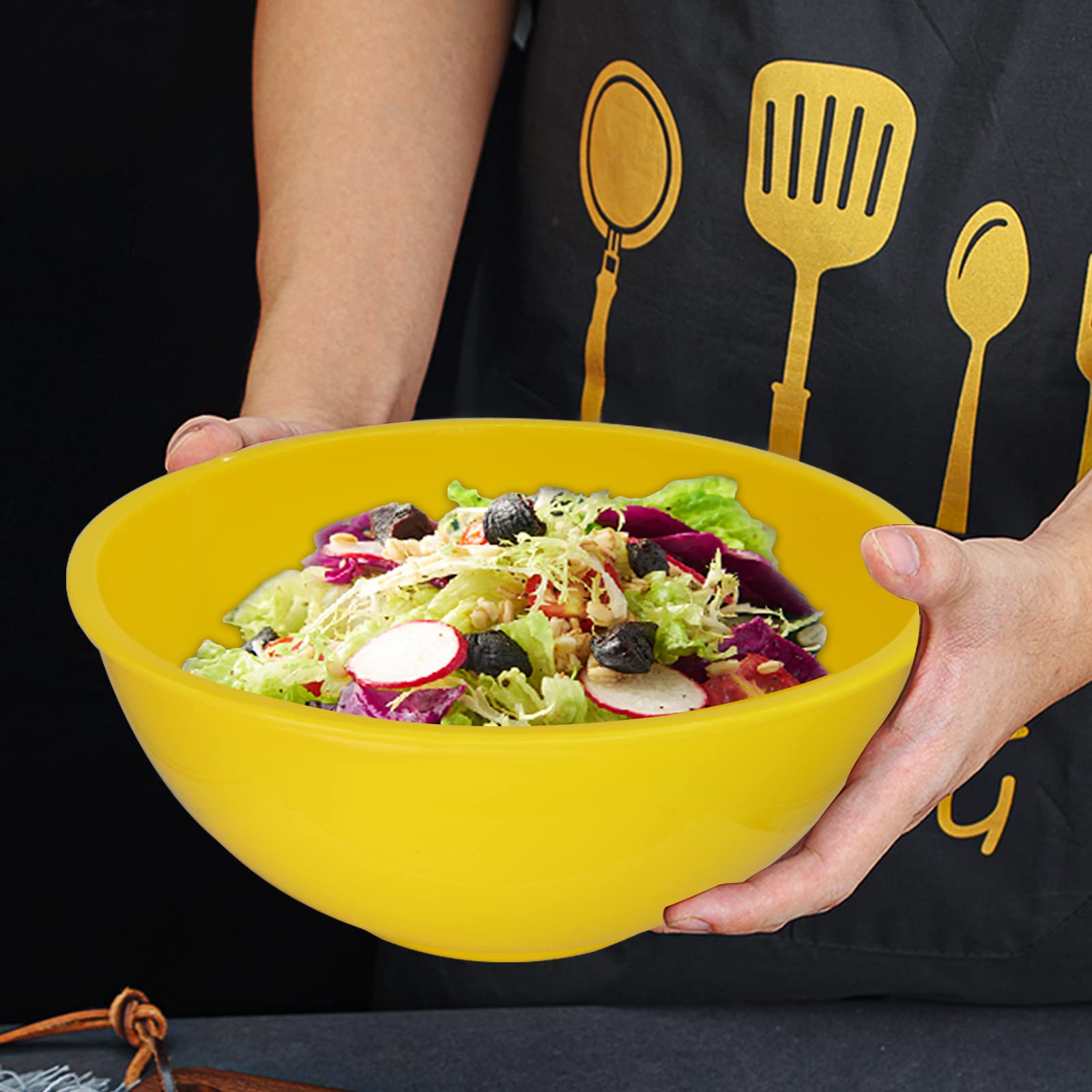 ATRDTO tazones para preparar y servir, ideal para batidos, ensaladas y mezclas.