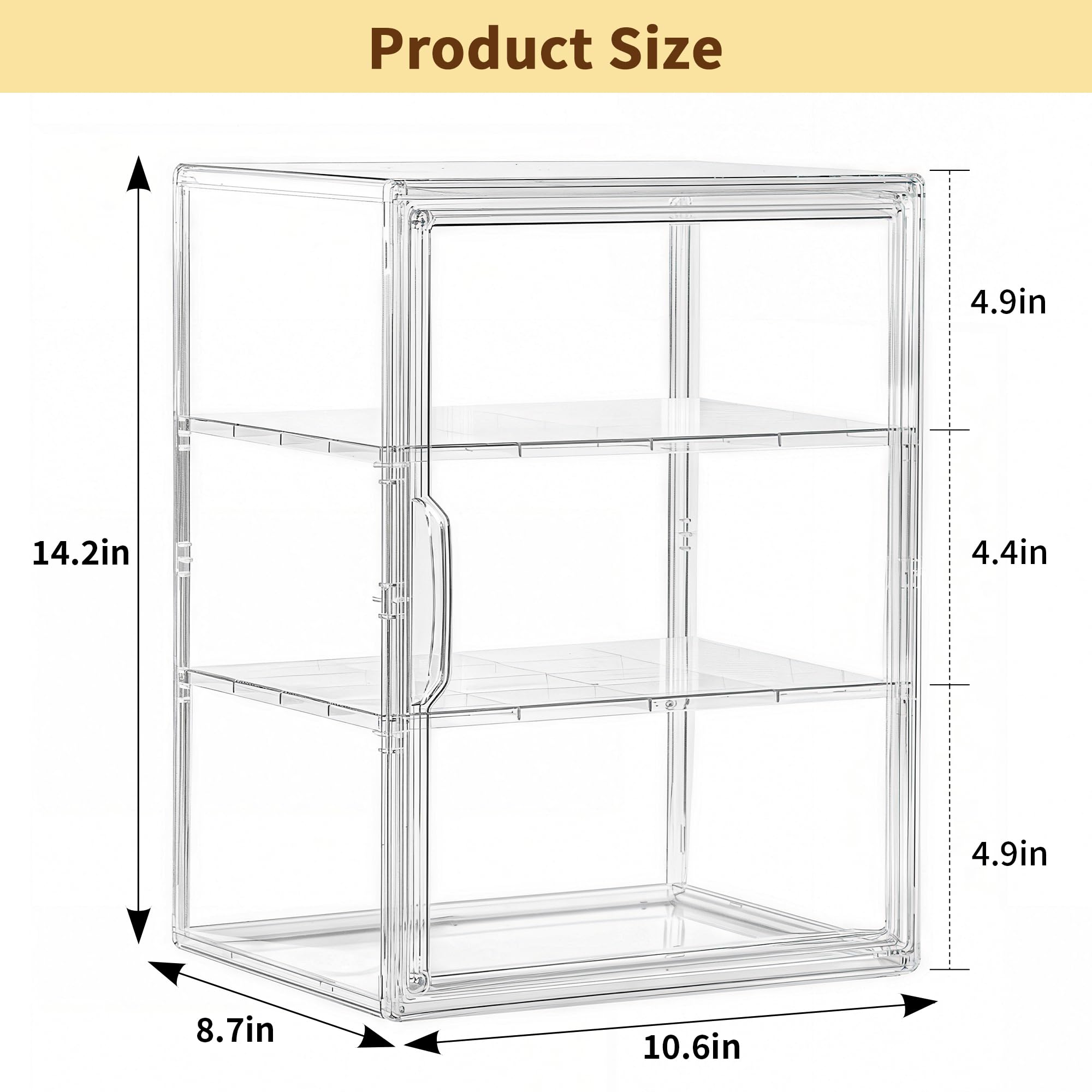 Attelite panel transparente permite ver los panes sin abrir
