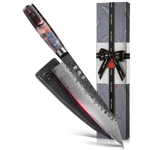 Atumuryou JPCK cuchillo kiritsuke con núcleo VG10 para cortes precisos en la cocina
