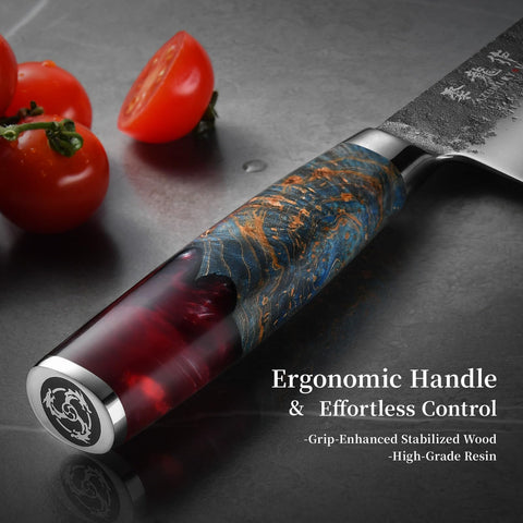 Mango ergonómico rojo de Atumuryou JPCK garantiza agarre seguro