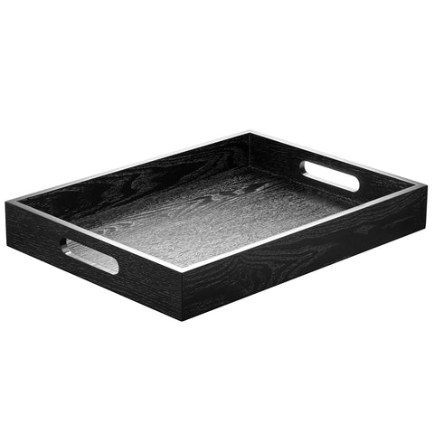 ATZYmolin bandeja de madera con mangos, ideal para servir desayunos en cama.