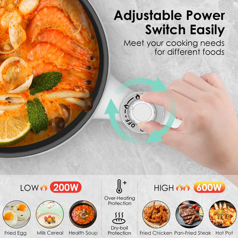Audecook control de temperatura dual para cocinar rápido y seguro