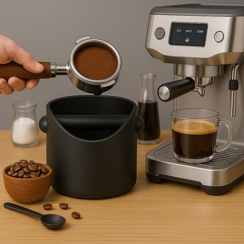 Auden Arctic compatible con cafeteras espresso para uso diario.