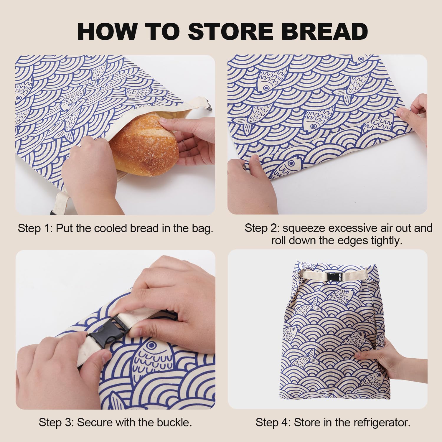 Regalo ideal para panaderos con Augine, práctico y sostenible.