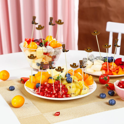 Augoog presentaciones para bebidas y postres, mejoran la experiencia de la fiesta vaquera