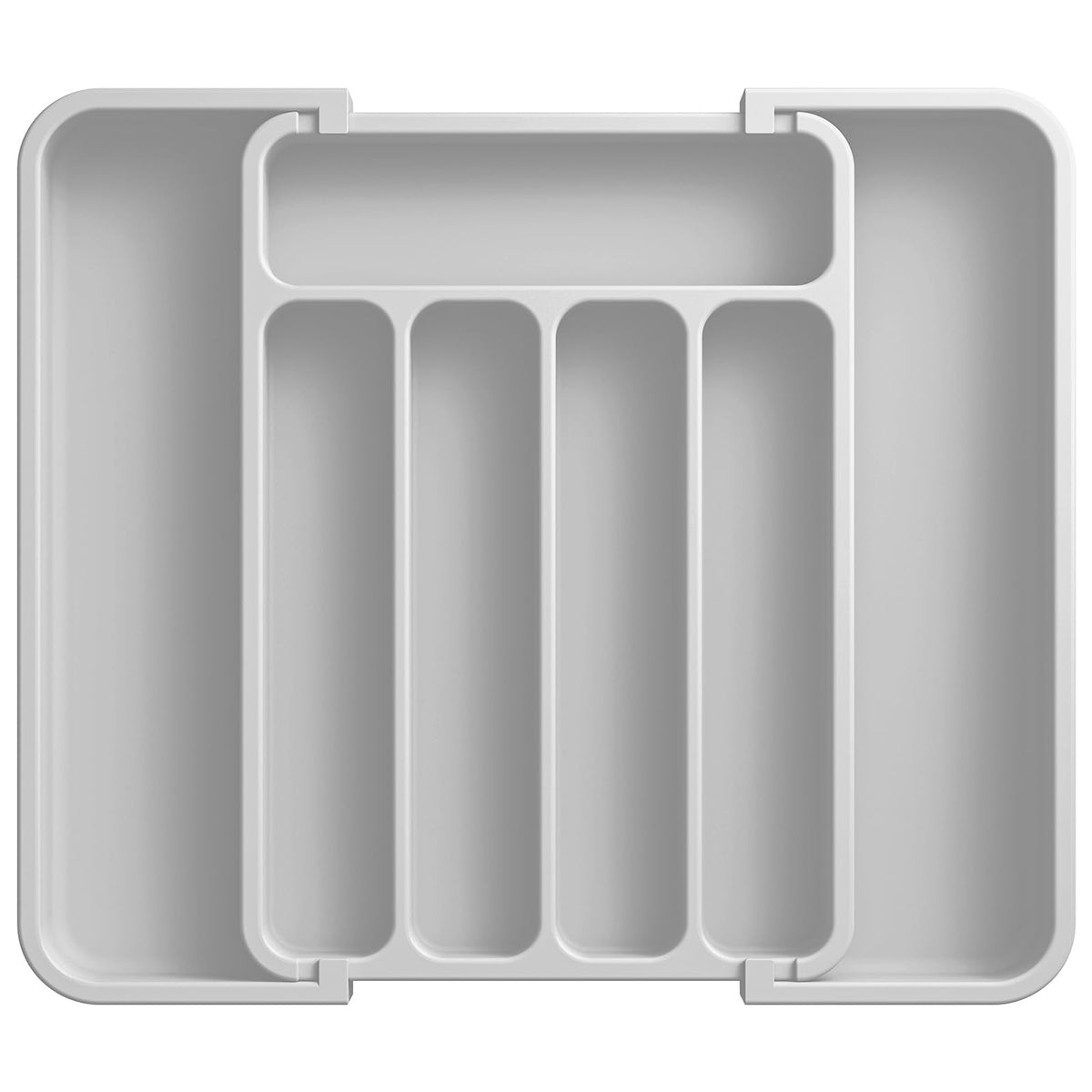 AUJEN organizador de cubiertos expandible para cajón, acceso rápido.