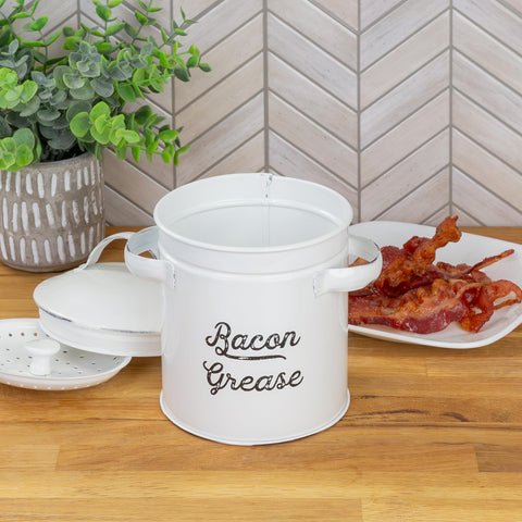AuldHome Design contenedor grasa con tapa integrada para evitar olores