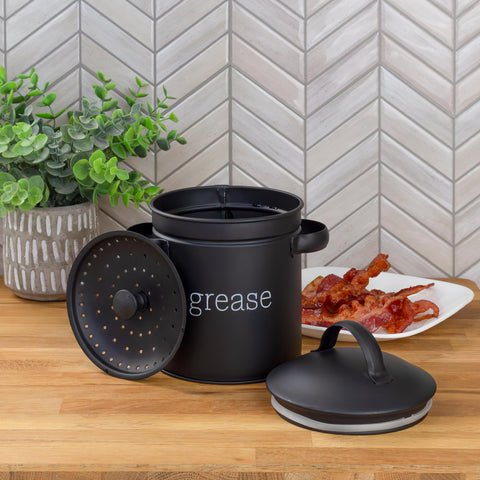 AuldHome Design, detalle de la tapa negra para cierre seguro